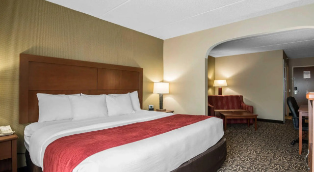 Двухместный люкс c 1 комнатой Clarion Inn & Suites Cortland - University Area
