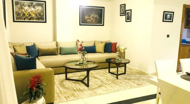 Apartment With 2 Bedrooms in Marrakech, With Shared Pool, Furnished Terrace and Wifi