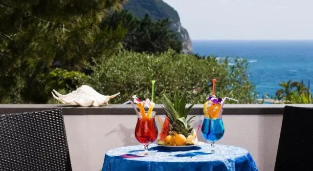 Standard Doppel Zimmer mit Balkon und mit Meerblick Hotel Boutique Ischia