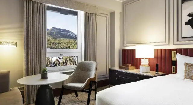 Habitación doble Superior con vista a la montaña Fairmont Banff Springs