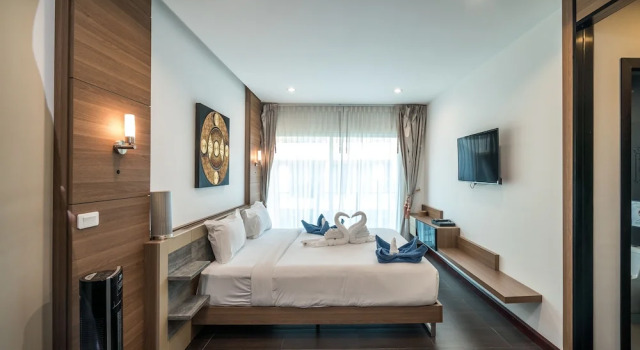 Семейный номер Standard с 3 комнатами с красивым видом из окна AP Grand Residence by Lofty