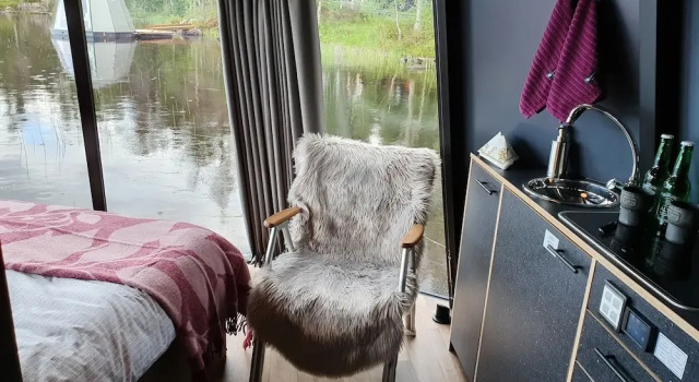 AuroraHut, Overwater Hut, Забронировать Отель Отели Куусамо 3 звезды, 3*