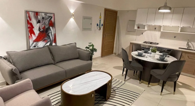 Marassi 1 bedroom with garden in marina, Prenota Appartamento Hotel a North Coast con parcheggio, Parcheggio