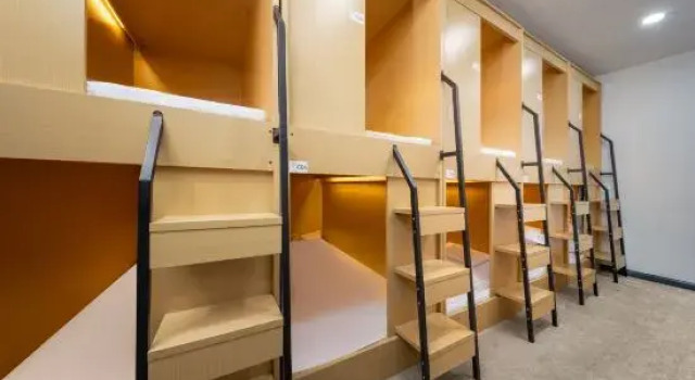 Кровать в общем номере (женский номер) LLYouth Hostel (Chenghua East Railway Station Yinghui Road Metro Station Branch)