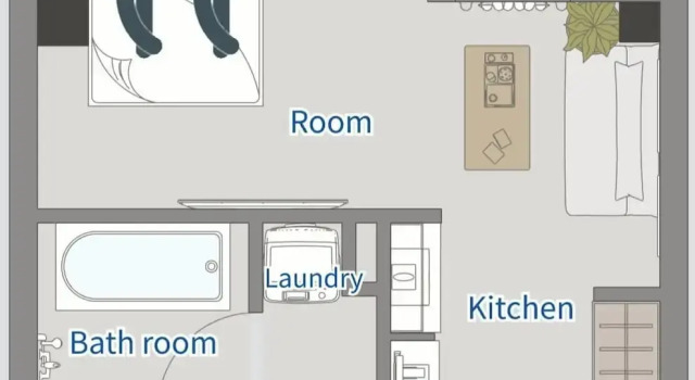Номер Standard Leisurely Home Namba
