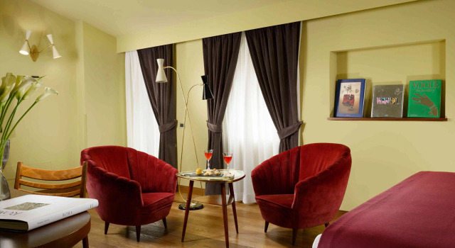 Люкс с балконом Hotel De Ricci - Small Luxury Hotels of the World