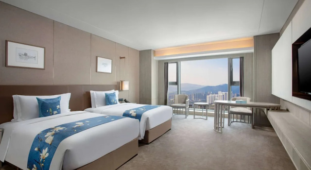 Двухместный номер Deluxe Wyndham Kunming Panlong