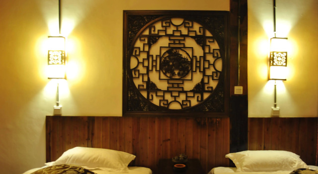 The Design Of Gathering Ten Powerful Elements Inn, Book Boutique Hotel Hoteller i Shangri-La med pool, Swimmingpool