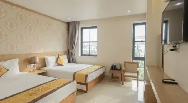 Семейный номер Standard с красивым видом из окна Viet Anh Ha Long Hotel