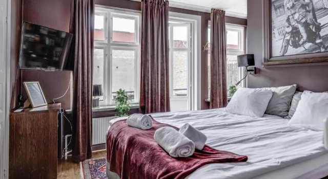 Двухместный номер Standard с балконом Cameo Boutique Hotell