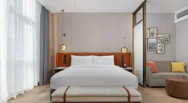 Двухместный люкс Deluxe Building 6 , Xinfazhan Kailin Plaza, LianhuRoad, Guancheng Hui District , Zhengzhou City