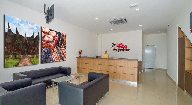 Кровать в общем номере Hotel Seri Rembau