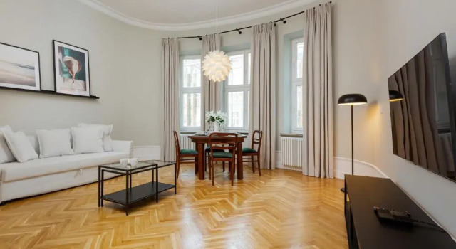Apartment Boduena Warsaw by Renters, Забронировать Апартаменты/квартира Апартаменты Варшавы, рядом с Новы Свят – Универсытет, Апартаменты/квартира