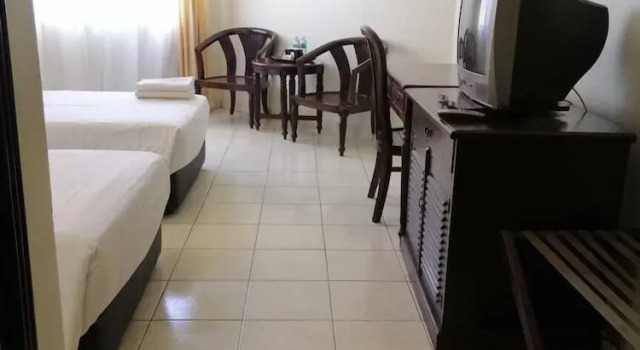 Deluxe Dvoulůžkový s manželskou postelí pokoj a výhledem do zahrady Suria Cherating Beach Resort