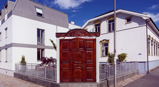 Кровать в общем номере Home Hotel Tollboden