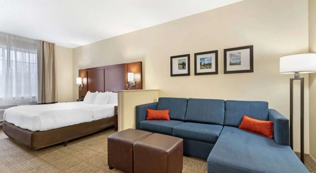Двухместный люкс Comfort Suites Cedar Falls Industrial Park