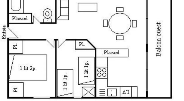 Appartement Méribel, 3 pièces, 6 personnes - FR-1-180-545, Prenota Appartamento Hotel a Alvernia con parcheggio, Parcheggio