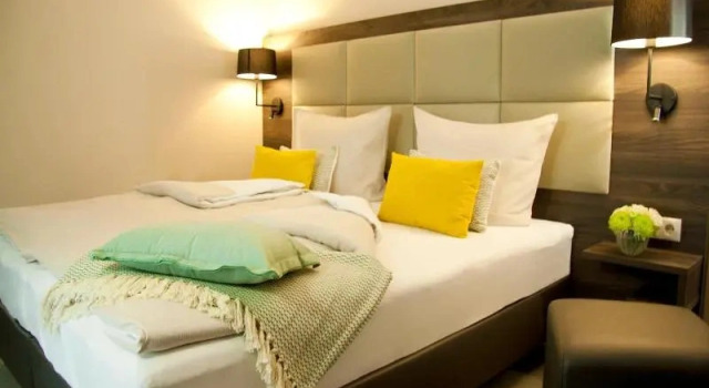 Luxo Casal quarto com vista para o jardim Hotel Am Moosrain