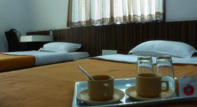 Двухместный номер Deluxe с балконом и с красивым видом из окна Aashiyana Inn