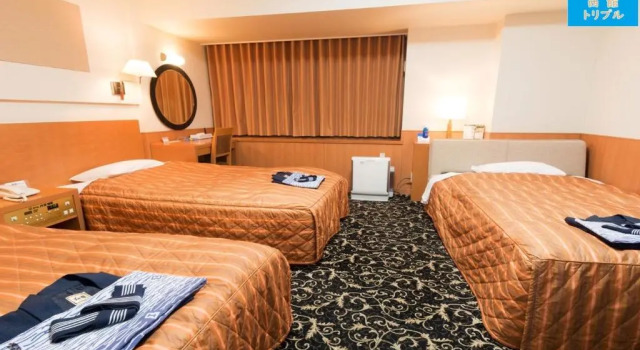 Трёхместный номер Standard Hotel Global View Kushiro