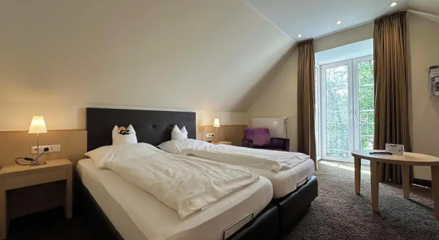 Двухместный номер Deluxe с красивым видом из окна Köhlers Forsthaus Wellness & Genuss Hotel