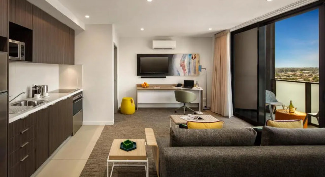 Апартаменты Executive c 1 комнатой Quest Dandenong Central