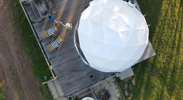 Тент с балконом Nature Domes