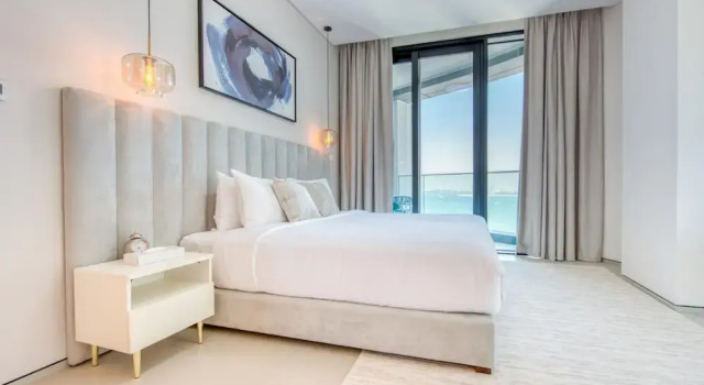 Luxury Sea View 3BR Maid Apt at the Address JBR, Забронировать Апартаменты/квартира Апартаменты Эмирата Дубая, рядом с Dubai Marina Yacht Club, Апартаменты/квартира