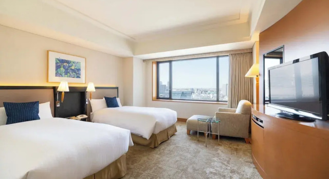 Двухместный номер Deluxe с видом на город The Yokohama Bay Hotel Tokyu