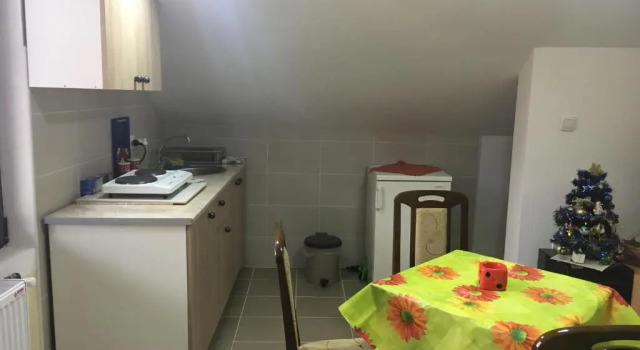 Студия с балконом и с красивым видом из окна Pansion Velickovic