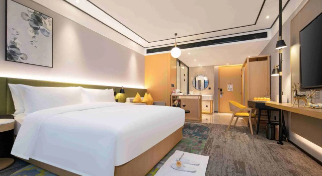Номер Deluxe Hilton Garden Inn Changsha Yuelu