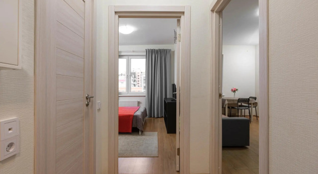 Апартаменты с балконом Apartments on Juliana Semenova Street