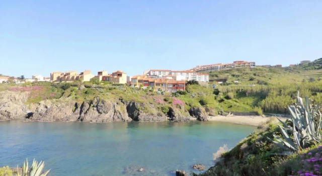 Rental Apartment Les Roches Bleues - Collioure Studio Flat 4 Persons - Pop 19763, Забронировать Апартаменты/квартира Коллиур Vermillion Coast, рядом с Balette Beach
