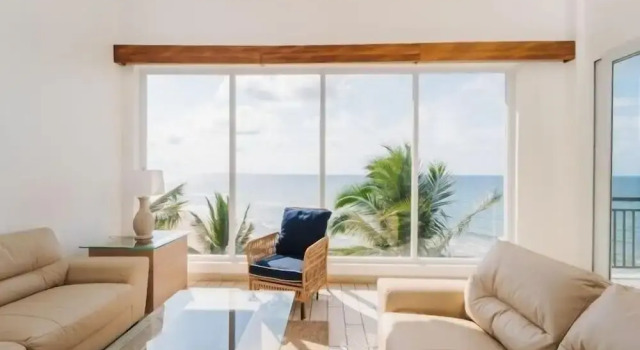 Семейные апартаменты с 3 комнатами рядом с пляжем Playa Escondida Beach Club