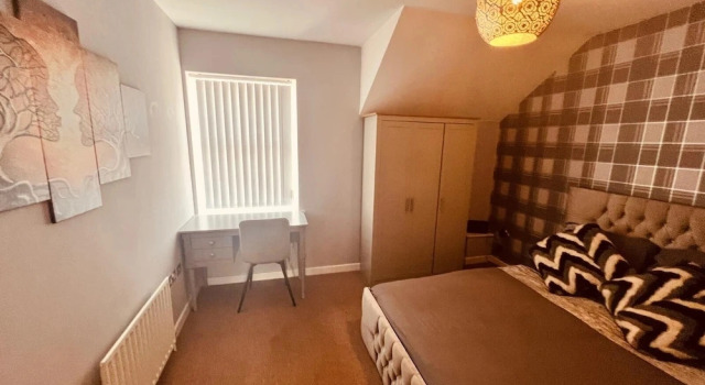 Middlesbrough Stylish Flat 2 Bedrooms & 2 Bathrooms & Private Parking-free Wifi