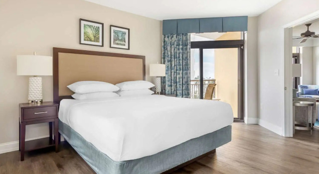 Люкс с 2 комнатами с видом на океан Hilton Grand Vacations Club Anderson Ocean Myrtle Beach