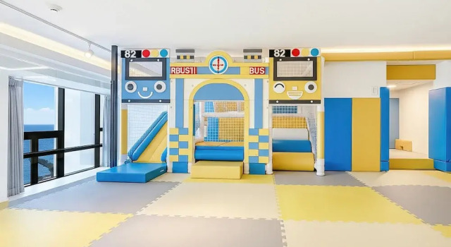 Номер Standard c 1 комнатой с балконом Goseong Belossi Ayajin Kids Poolvilla