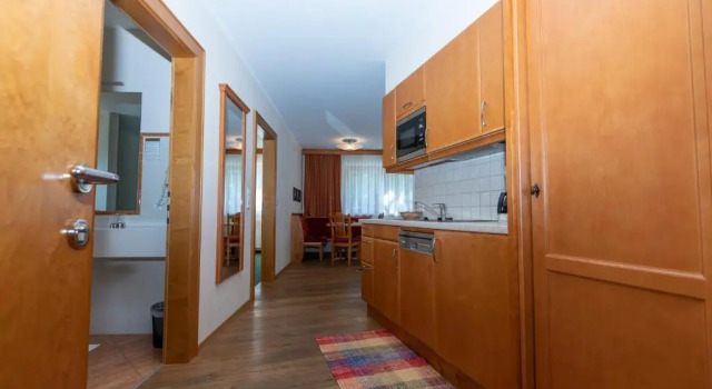 Апартаменты с балконом Hotel Garni Elisabeth