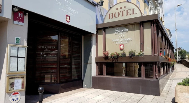Logis Hotel Schaeffer- Restaurant Le Saint Georges, Book Hotel Serrières 