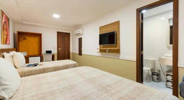 Трёхместный номер Standard Pousada Bahia Tambor