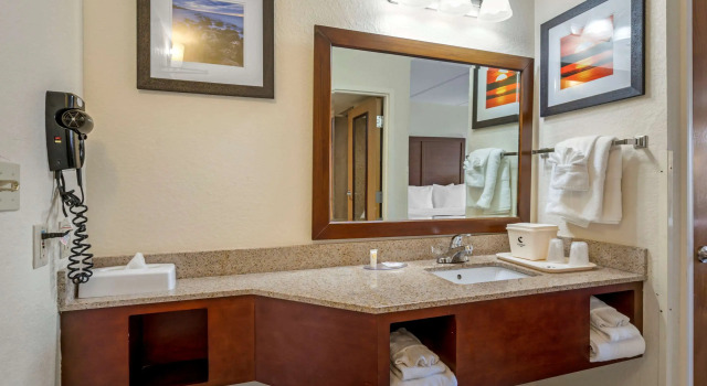 Четырёхместный номер Standard Comfort Inn Kissimmee-Lake Buena Vista South