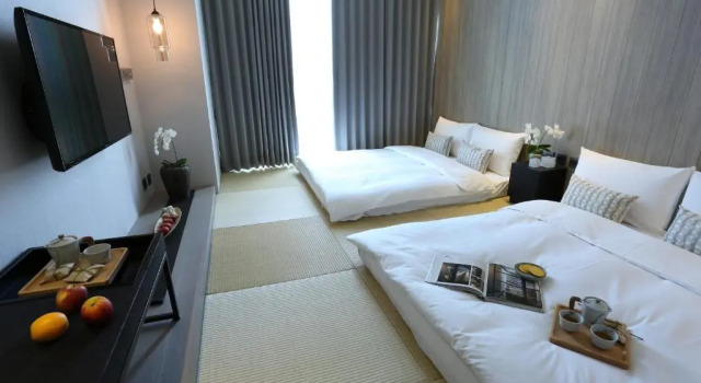 Четырёхместный номер Standard Hotelday Plus Teascape Chiayi