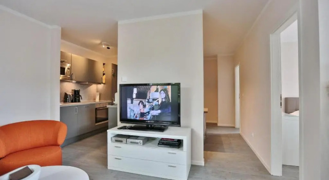 Апартаменты Strandvilla Augustusbad Strandvilla Augustusbad Appartement Riverside