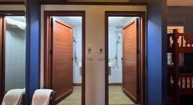 Кровать в общем номере Casa Der See Boutique House