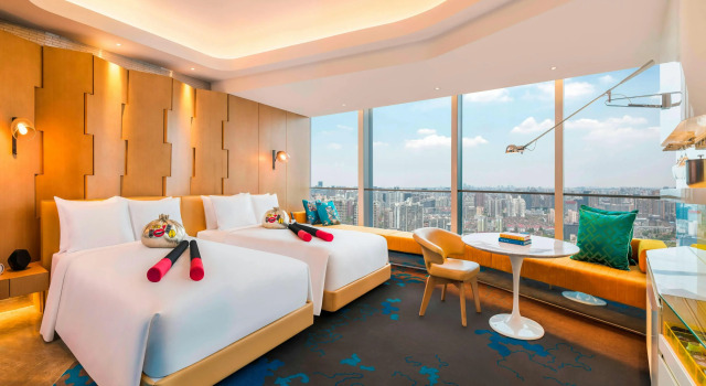 W Shanghai - The Bund, Забронировать Отель Бизнес-отели района Шанхая, 4* 5*