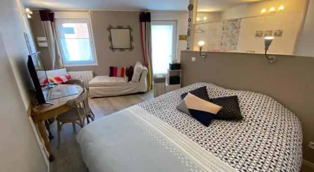 Studio rez-de-chaussée, à Lesquin/Lille aéroport