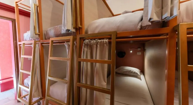 Кровать в общем номере (женский номер) Viajero Oaxaca Hostel