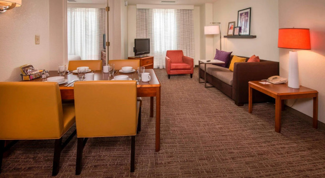 Люкс с 2 комнатами Residence Inn Alexandria Old Town/Duke Street