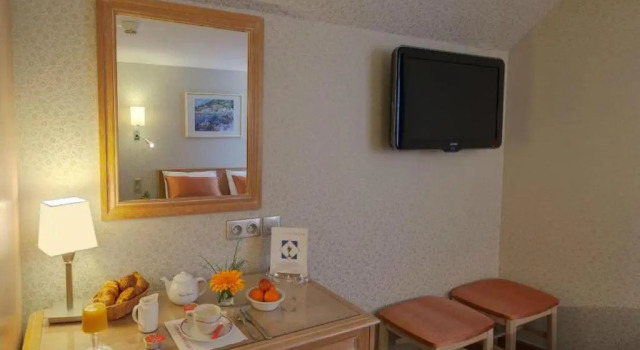 Двухместный номер Standard с видом на море Hôtel la Croix Blanche