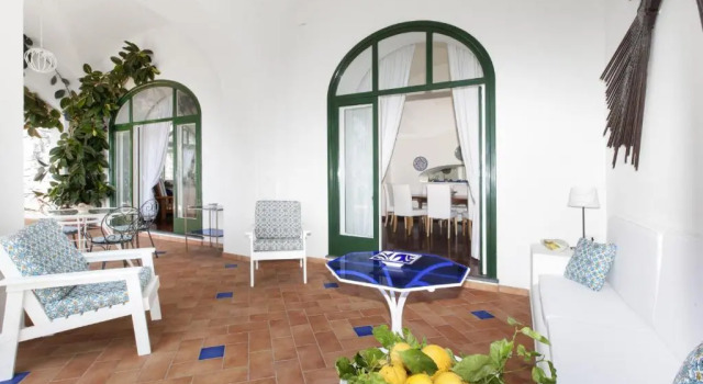 Вилла рядом с пляжем Villa Lo Scoglio in Positano